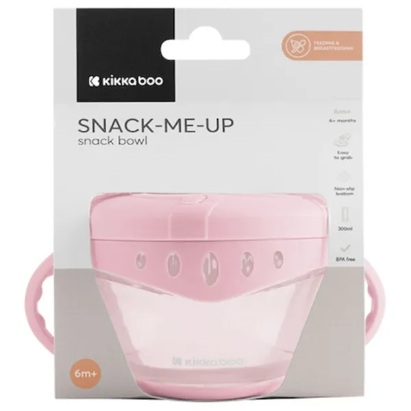 Bol Kikka Boo Snack-me-up Unisex / 6+ luni / Pink photo 5