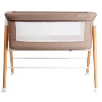 Pat pentru copii BabyGo Goodnight 0 luni - 3 ani / Beige photo 3
