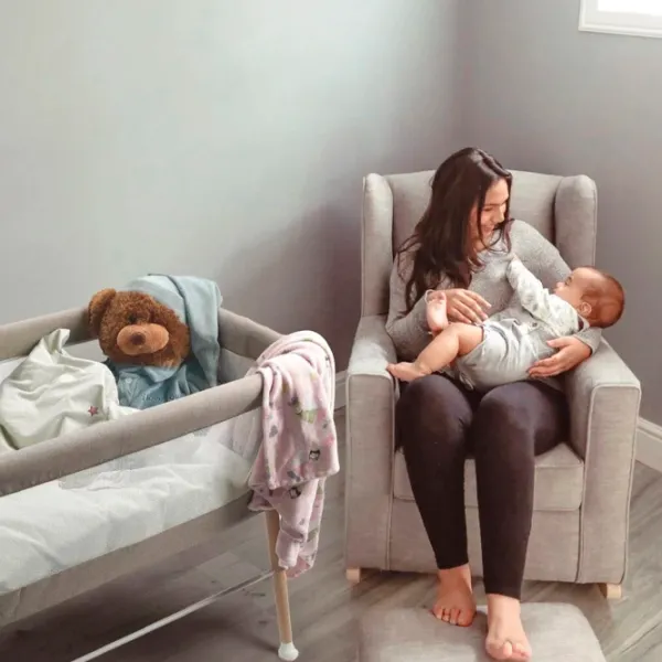 Детская кровать BabyGo Goodnight 0 месяцев - 3 года / Бежевый photo 5