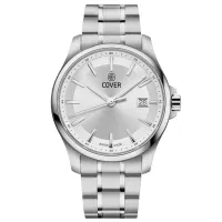 Ceas de mână pentru bărbați Cover CO214.02 Cuarț / 39 mm