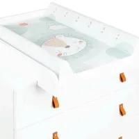 Saltea de înfăşat Kikka Boo Jungle King Unisex / / Mint photo 2