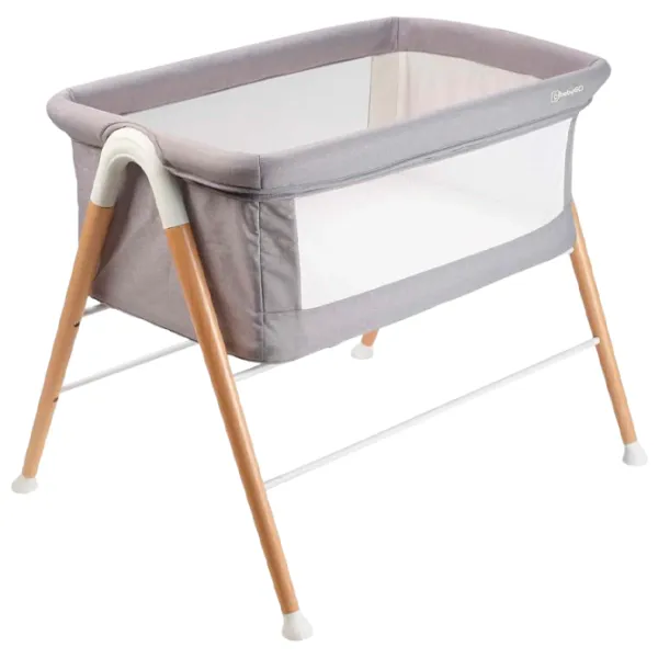 Pat pentru copii BabyGo Goodnight 0 luni - 3 ani / Gray photo 1
