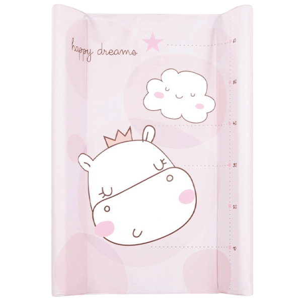 Saltea de înfăşat Kikka Boo Hippo Dreams  Unisex / / Pink photo 1 Saltea de înfăşat Kikka Boo Hippo Dreams  Unisex / / Pink photo 1