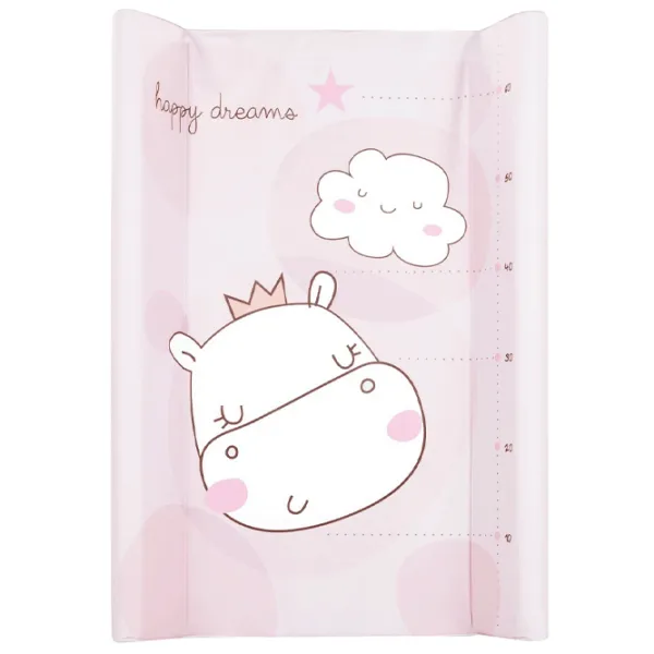 Saltea de înfăşat Kikka Boo Hippo Dreams  Unisex / / Pink photo 1 Saltea de înfăşat Kikka Boo Hippo Dreams  Unisex / / Pink photo 1