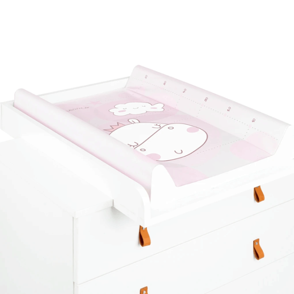 Saltea de înfăşat Kikka Boo Hippo Dreams  Unisex / / Pink photo 2 Saltea de înfăşat Kikka Boo Hippo Dreams  Unisex / / Pink photo 2