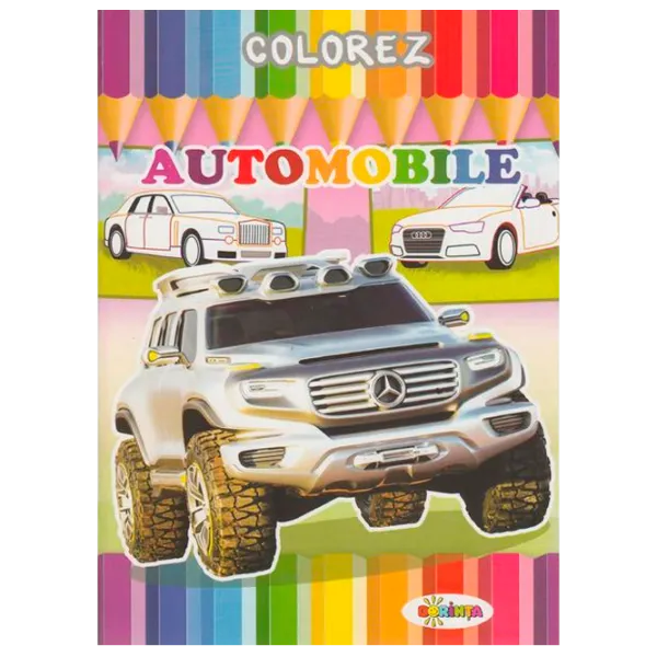 Set de creație Dorința Colorez Automobile 9789975130912 4+ / Multicolor photo 1