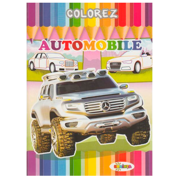 Set de creație Dorința Colorez Automobile 9789975130912 4+ / Multicolor photo 1