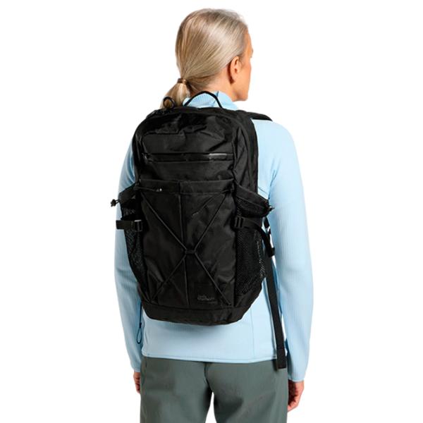Рюкзак Jack Wolfskin Wandermood Pack 14" / Серый Черный / 20л photo 2 Рюкзак Jack Wolfskin Wandermood Pack 14" / Серый Черный / 20л photo 2