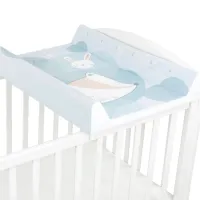 Saltea de înfăşat Kikka Boo Little Fox Unisex / / Blue photo 3