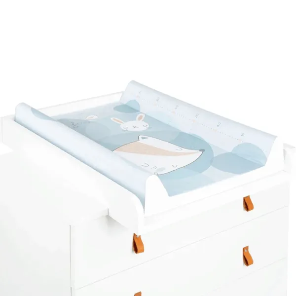 Saltea de înfăşat Kikka Boo Little Fox  Unisex / / Blue photo 4 Saltea de înfăşat Kikka Boo Little Fox  Unisex / / Blue photo 4