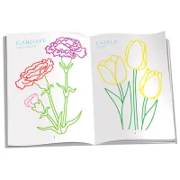 Set de creație Dorința Colorez Flori 9789975420594 4+ / Multicolor photo 2