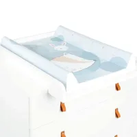 Saltea de înfăşat Kikka Boo Little Fox Unisex / / Blue photo 3