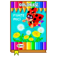 Креативный набор Dorința Colorez Ființe mici 9789975414289 4+ / Разноцветный