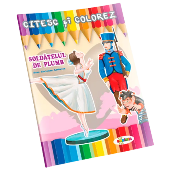 Set de creație Dorința Citesc și colorez Soldățelul de plumb 9789975130905 4+ / Multicolor photo 1 Set de creație Dorința Citesc și colorez Soldățelul de plumb 9789975130905 4+ / Multicolor photo 1