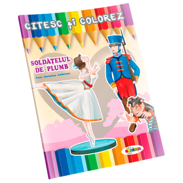 Set de creație Dorința Citesc și colorez Soldățelul de plumb 9789975130905 4+ / Multicolor photo 1 Set de creație Dorința Citesc și colorez Soldățelul de plumb 9789975130905 4+ / Multicolor photo 1
