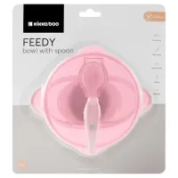 Set Kikka Boo Feedy Pentru fetițe / 6+ luni / Pink photo 6