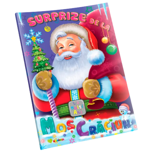 Креативный набор Dorința Marea carte de colorat Surprize de la Moș Crăciun 9789975143837 4+ / Разноцветный photo 1 Креативный набор Dorința Marea carte de colorat Surprize de la Moș Crăciun 9789975143837 4+ / Разноцветный photo 1