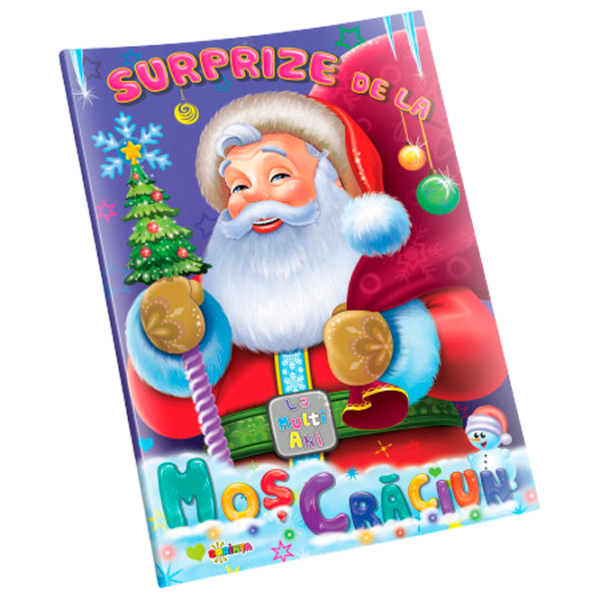 Креативный набор Dorința Marea carte de colorat Surprize de la Moș Crăciun 9789975143837 4+ / Разноцветный photo 1 Креативный набор Dorința Marea carte de colorat Surprize de la Moș Crăciun 9789975143837 4+ / Разноцветный photo 1