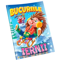 Set de creație Dorința Marea carte de colorat Bucuriile iernii 9789975143820 4+ / Multicolor