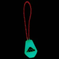 Puller pentru fermoar Cascadedesigns Night Glow Zipper Pulls V2 White / Cauciuc photo 2