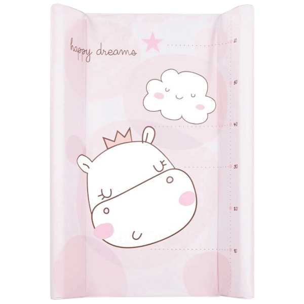 Saltea de înfăşat Kikka Boo Hippo Dreams  Unisex / / Pink photo 1 Saltea de înfăşat Kikka Boo Hippo Dreams  Unisex / / Pink photo 1