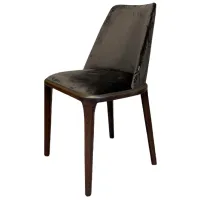 Scaun de bucătărie Dogtas Logan Stofă/ Gray Walnut