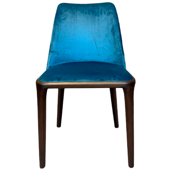 Кухонный стул Dogtas Logan Ткань/ Аквамариновый Грецкий орех photo 2 Кухонный стул Dogtas Logan Ткань/ Аквамариновый Грецкий орех photo 2