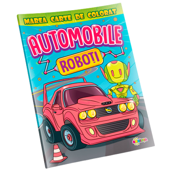 Креативный набор Dorința Marea carte de colorat Automobile & Roboti 9789975143639 4+ / Разноцветный photo 1 Креативный набор Dorința Marea carte de colorat Automobile & Roboti 9789975143639 4+ / Разноцветный photo 1