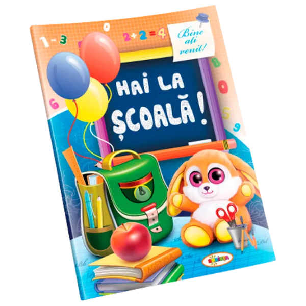Креативный набор Dorința Marea carte de colorat Hai la școală! 9789975143646 4+ / Разноцветный photo 1 Креативный набор Dorința Marea carte de colorat Hai la școală! 9789975143646 4+ / Разноцветный photo 1