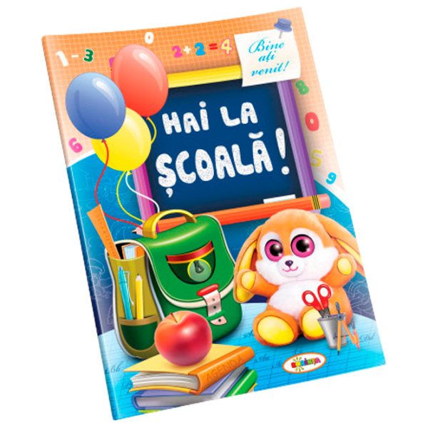 Креативный набор Dorința Marea carte de colorat Hai la școală! 9789975143646 4+ / Разноцветный photo 1 Креативный набор Dorința Marea carte de colorat Hai la școală! 9789975143646 4+ / Разноцветный photo 1