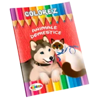 Set de creație Dorința Colorez Animale domestice 9789975431316 4+ / Multicolor