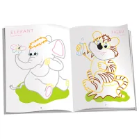 Set de creație Dorința Colorez La Zoo 9789975431385 4+ / Multicolor photo 2