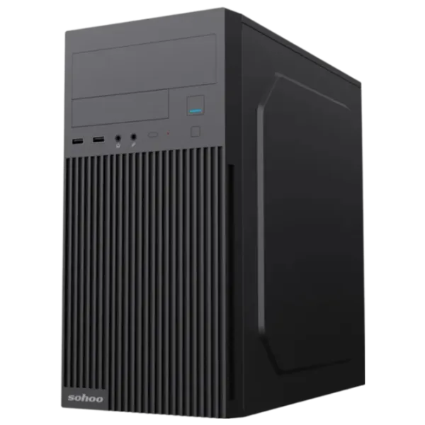 Carcasă Sohoo 6521BK Mid Tower / Black photo 3