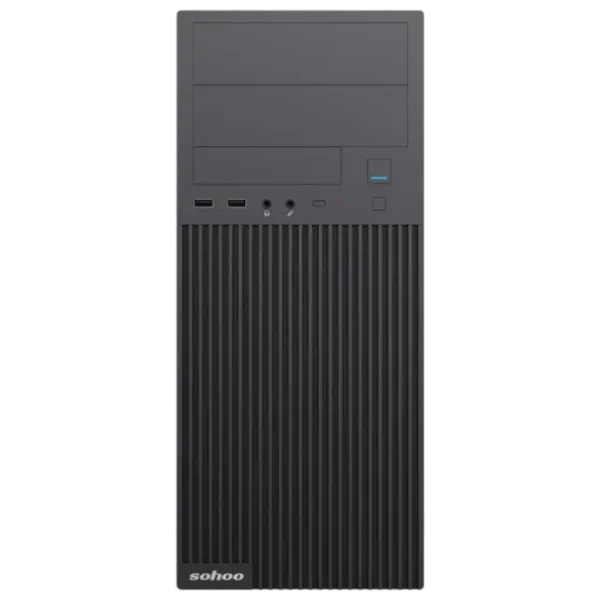Carcasă Sohoo 2815BK Mid Tower / Black photo 2