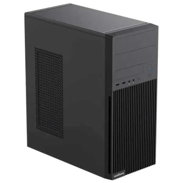 Carcasă Sohoo 2815BK Mid Tower / Black photo 3