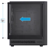 Carcasă Gamemax Focus MB Mid Tower / Black photo 8