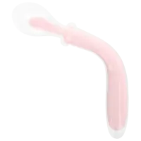 Lingură flexibilă Kikka Boo 31302040067 Pentru fetițe / 4+ luni / Pink photo 2