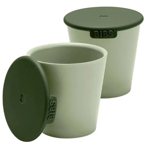 Стакан Bibs 4310250  Унисекс / 6+ месяцев / Серо-зеленый photo 1