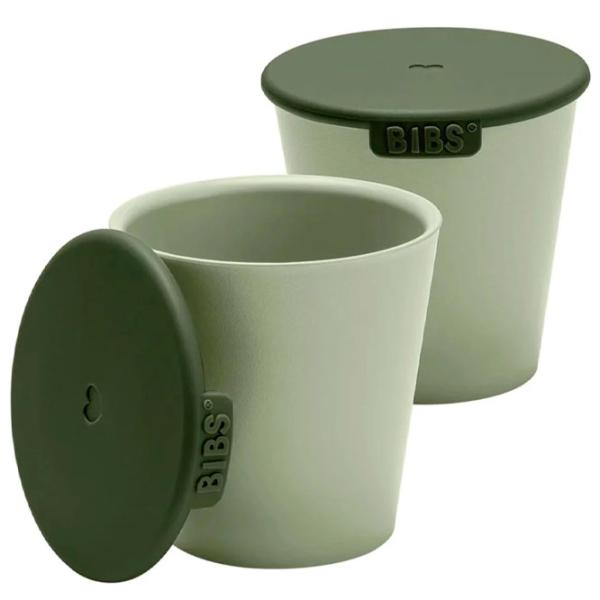 Стакан Bibs 4310250  Унисекс / 6+ месяцев / Серо-зеленый photo 1