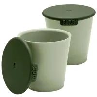 Стакан Bibs 4310250  Унисекс / 6+ месяцев / Серо-зеленый