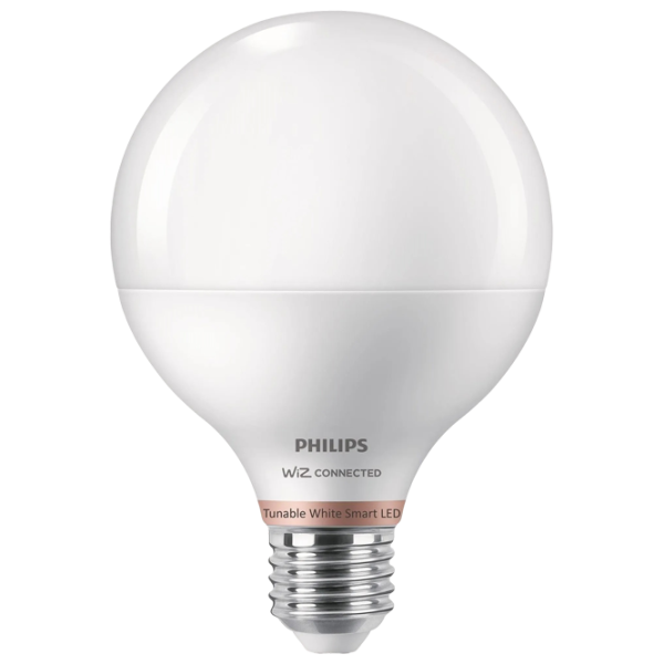Bec inteligent LED Philips Globe WIZ 929002451021 E27 / 11 W / 6500 K / 1055lm / White photo 1