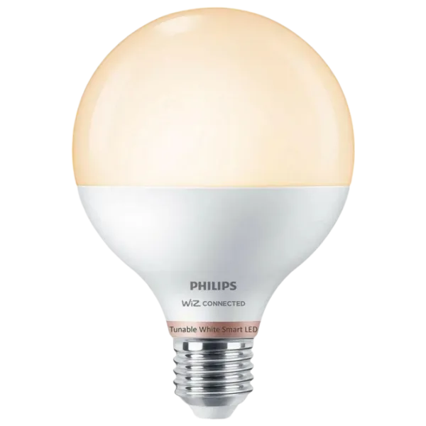 Bec inteligent LED Philips Globe WIZ 929002451021 E27 / 11 W / 6500 K / 1055lm / White photo 2