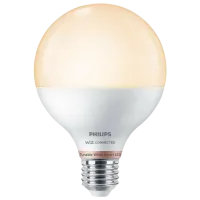 Bec inteligent LED Philips Globe WIZ 929002451021 E27 / 11 W / 6500 K / 1055lm / White photo 2