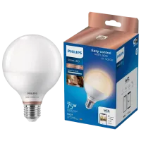 Bec inteligent LED Philips Globe WIZ 929002451021 E27 / 11 W / 6500 K / 1055lm / White photo 4