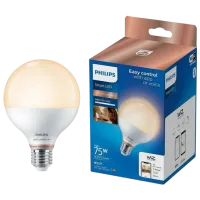 Bec inteligent LED Philips Globe WIZ 929002451021 E27 / 11 W / 6500 K / 1055lm / White photo 5