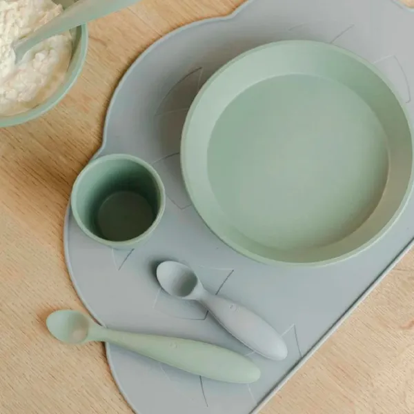 Подставка для тарелки Bibs 4342223  Унисекс / 6+ месяцев / Cloud Grey photo 2