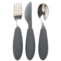 Набор Bibs 4340221  Унисекс / 12+ месяцев / Iron grey