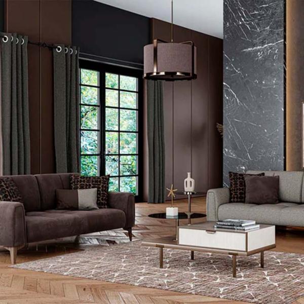 Диван Dogtas Gift (3120014043) Ткань / Коричневый photo 5 Диван Dogtas Gift (3120014043) Ткань / Коричневый photo 5