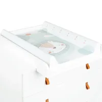 Saltea de înfăşat Kikka Boo Jungle King Unisex / / Mint photo 3