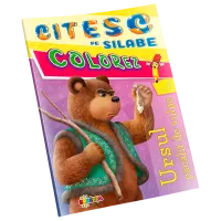 Креативный набор Dorința Citesc pe silabe & Colorez Ursul păcălit de vulpe 9789975156431 4+ / Разноцветный